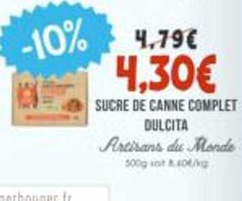 SUCRE DE CANNE COMPLET DULCITA