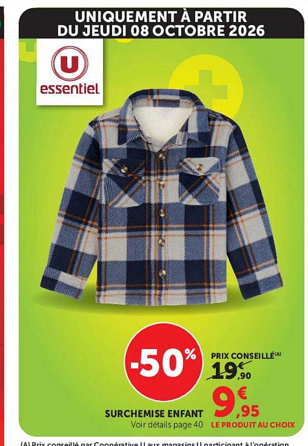 SURCHEMISE ENFANT