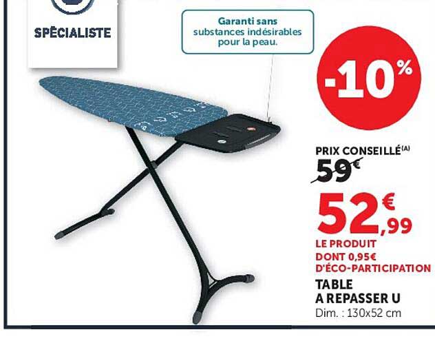TABLE A REPASSER U