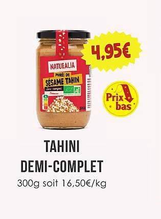 TAHINI DEMI-COMPLET