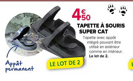 TAPETTE À SOURIS SUPER CAT