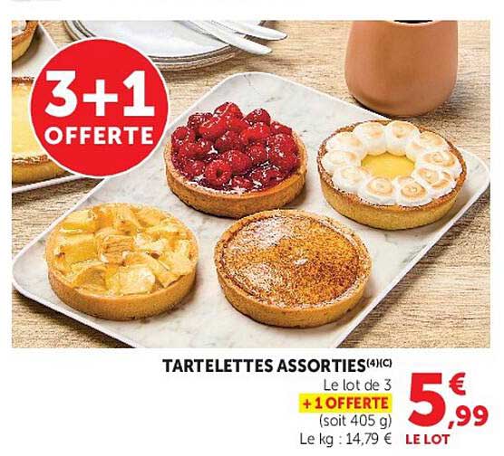 TARTELETTES ASSORTIES