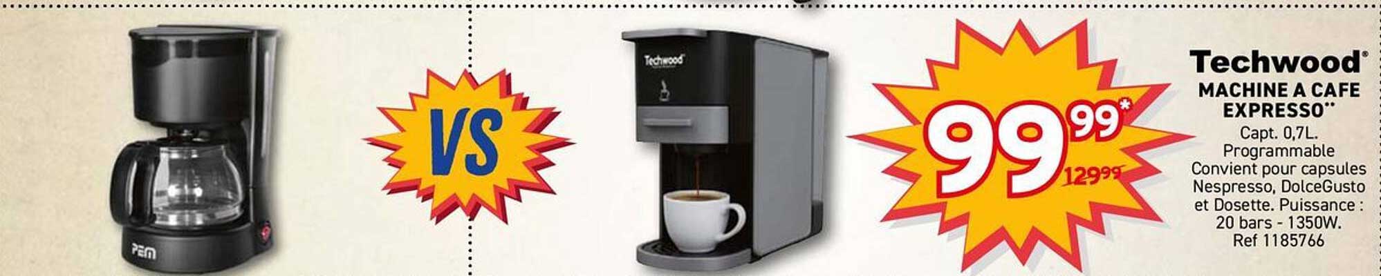 Techwood MACHINE A CAFE EXPRESSO**