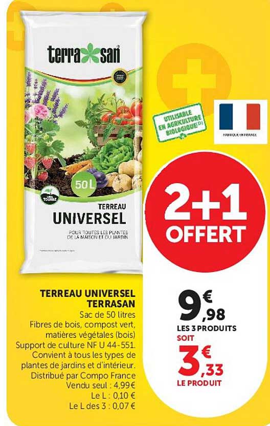 TERREAU UNIVERSEL TERRASAN