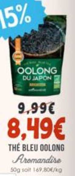 THÉ BLEU OOLONG Aromandise