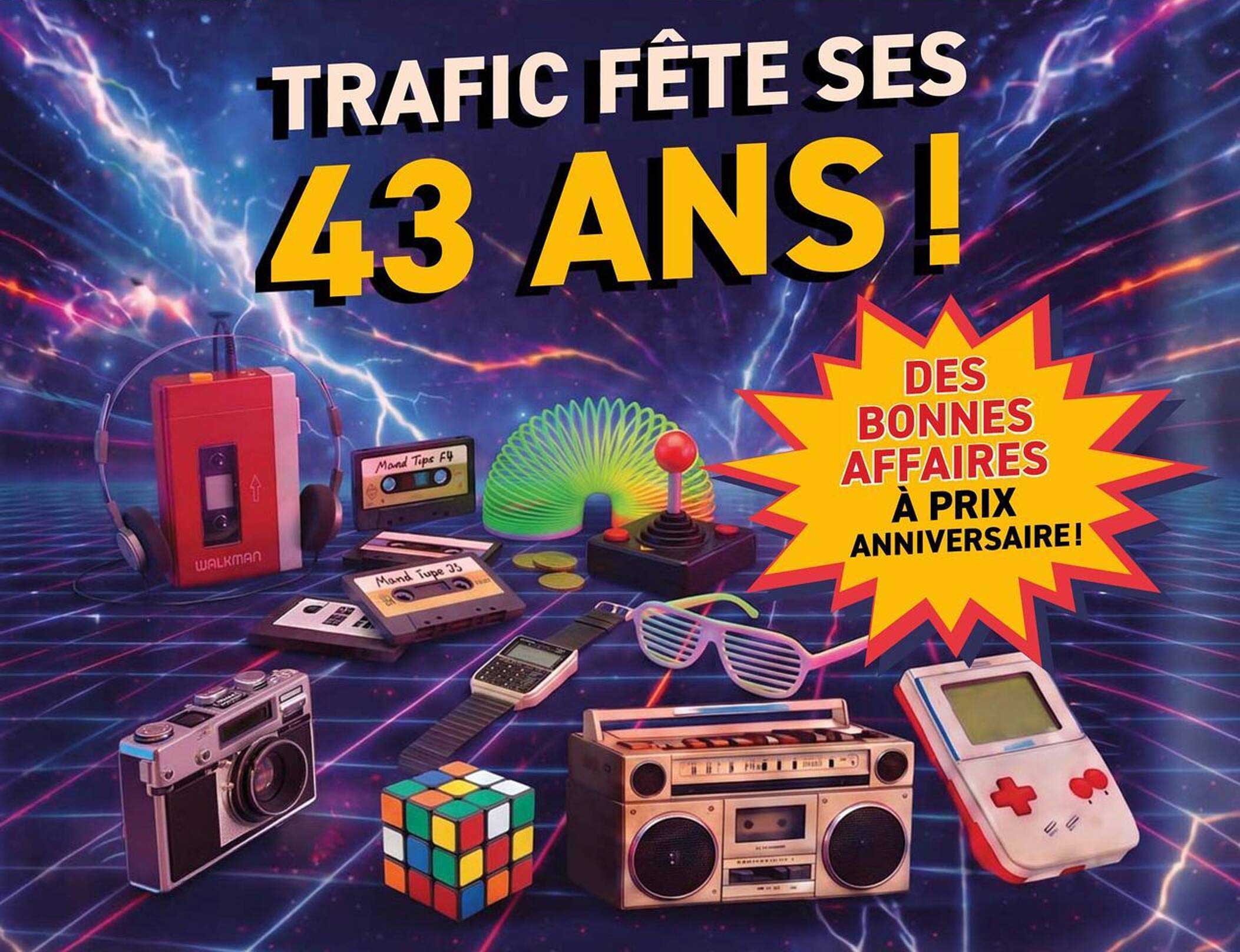 TRAFIC FÊTE SES 43 ANS !