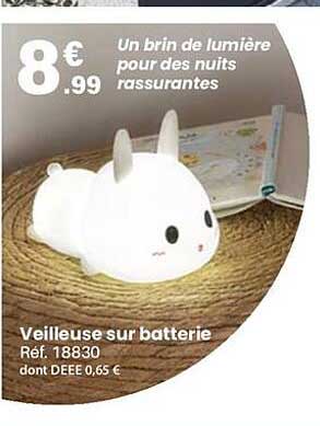 Un brin de lumière pour des nuits rassurantes
