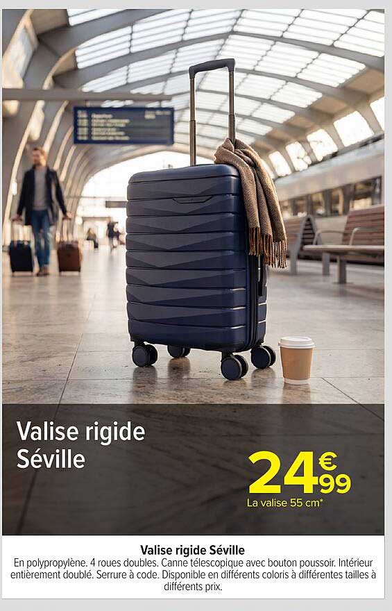 Valise rigide Séville
