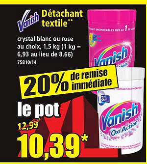 Vanish Détachant textile**
