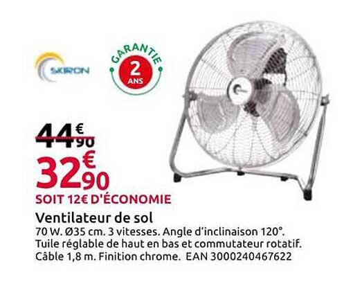 Ventilateur de sol