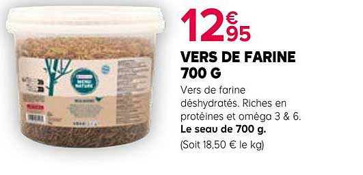 VERS DE FARINE 700 G