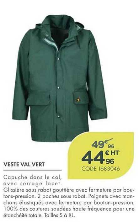VESTE VAL VERT