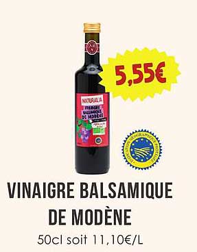 VINAIGRE BALSAMIQUE DE MODÈNE