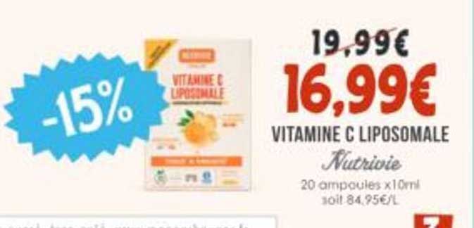 VITAMINE C LIPOSOMALE NutriVie
