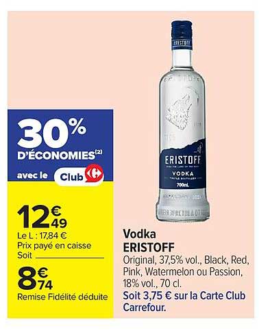 Vodka ERISTOFF