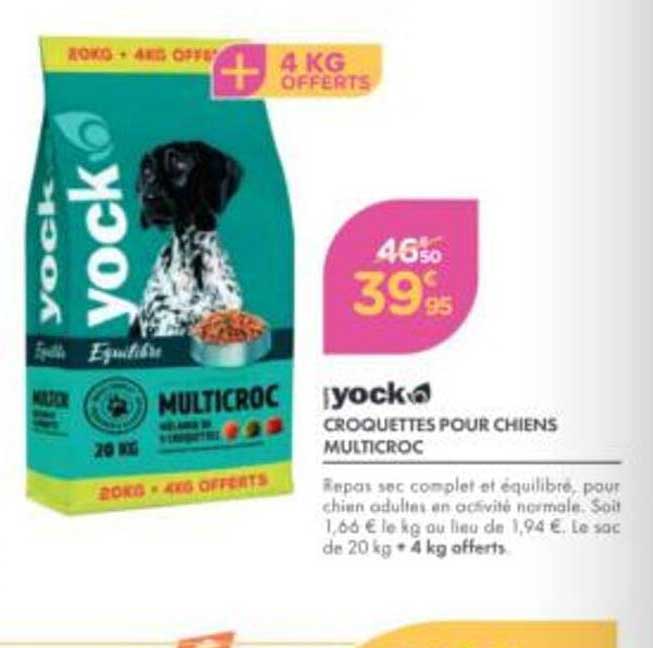 yock Croquettes pour chiens Multicroc
