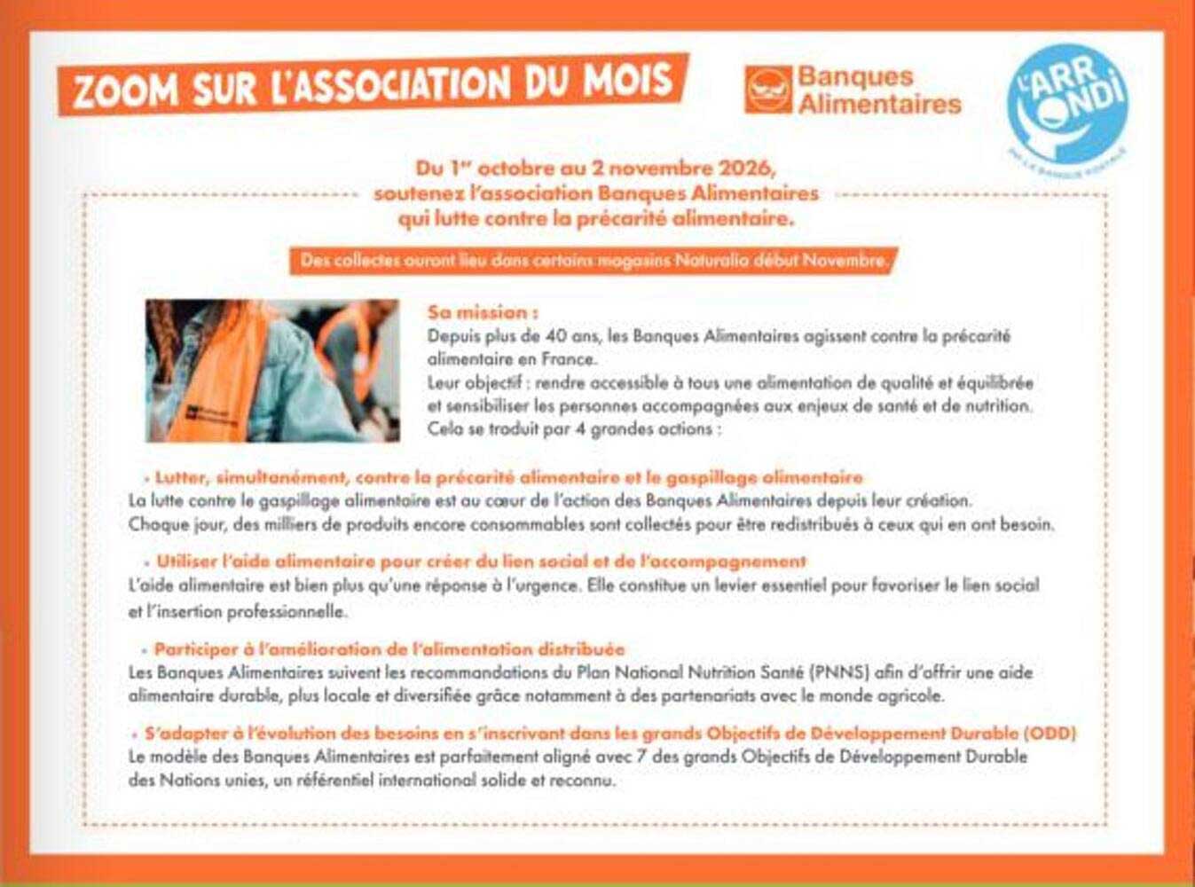 ZOOM SUR L’ASSOCIATION DU MOIS