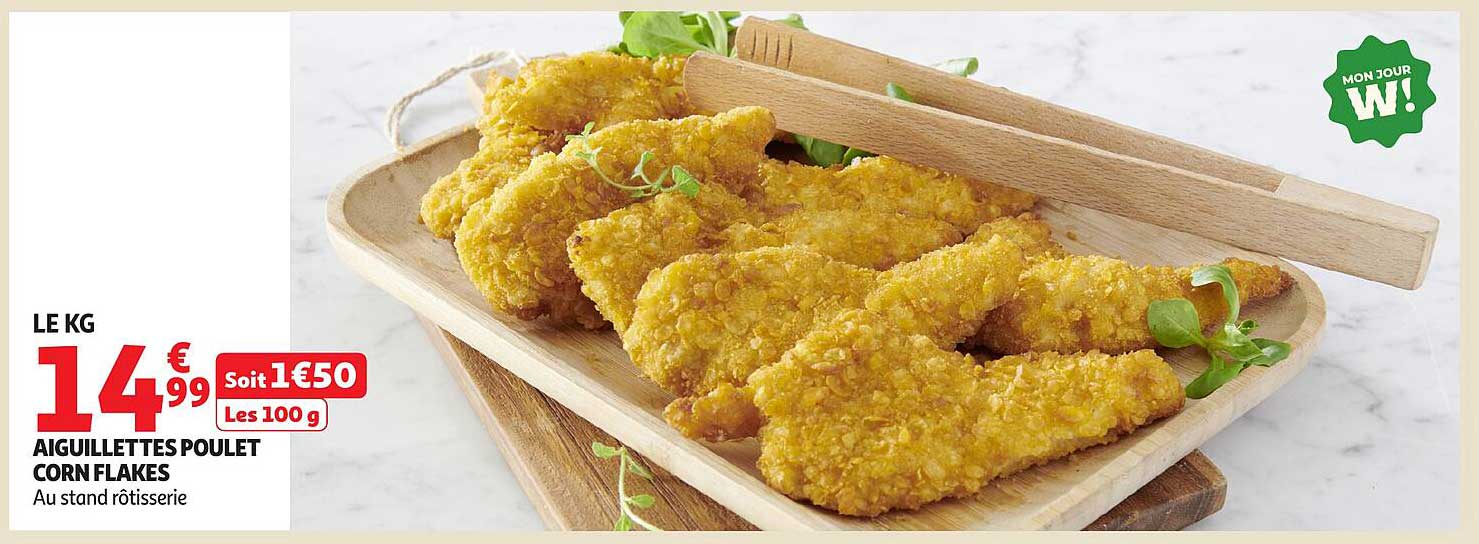 AIGUILLETTES POULET CORN FLAKES