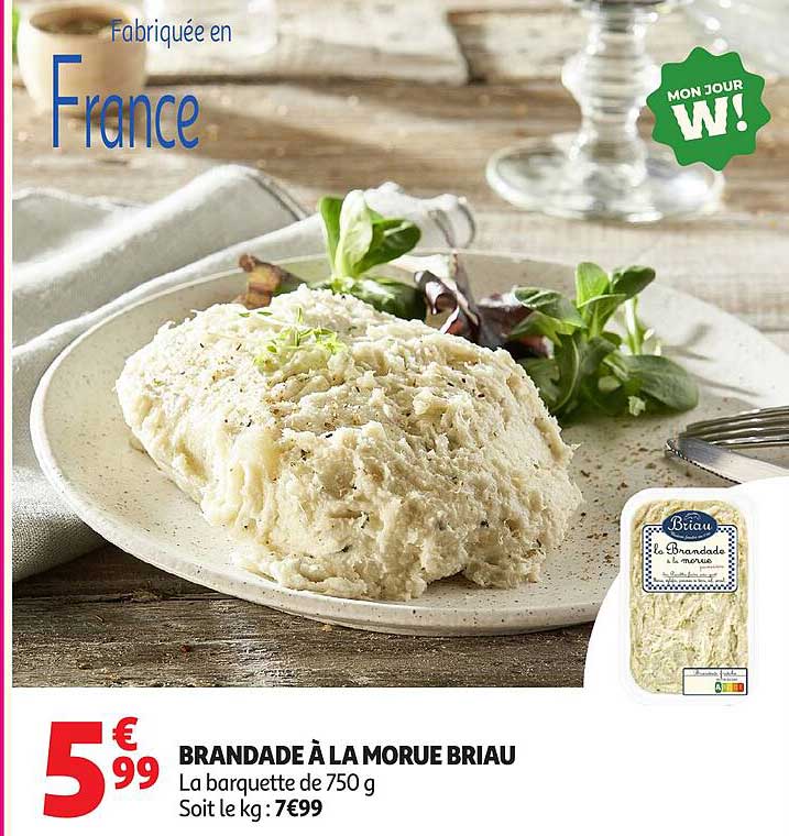 BRANDADES À LA MORUE BRIAU