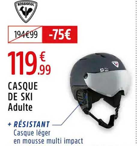 CASQUE DE SKI Adulte