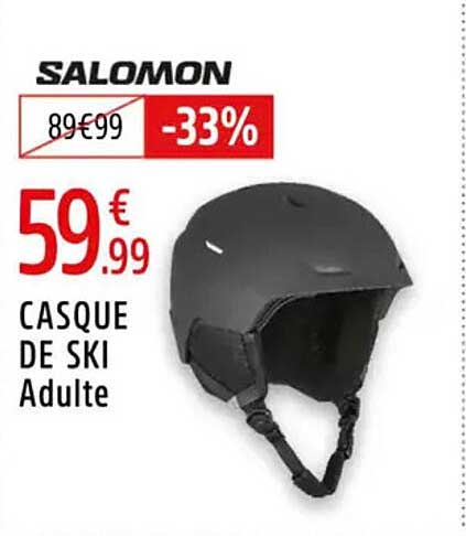 CASQUE DE SKI Adulte