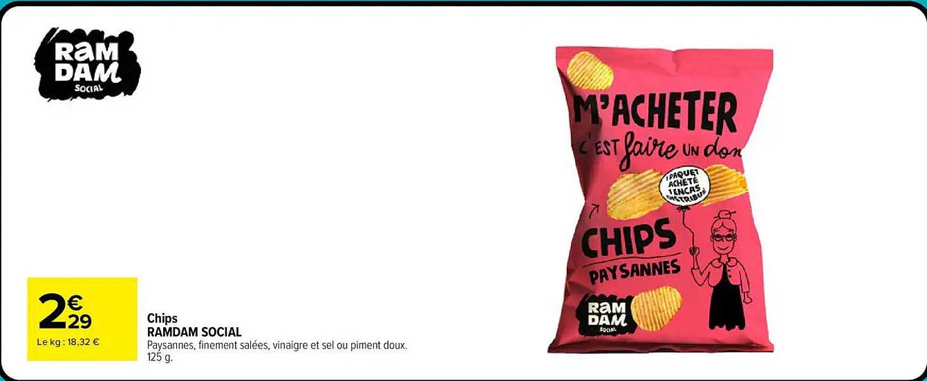 Chips RAMDAM SOCIAL