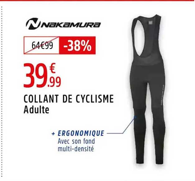COLLANT DE CYCLISME Adulte