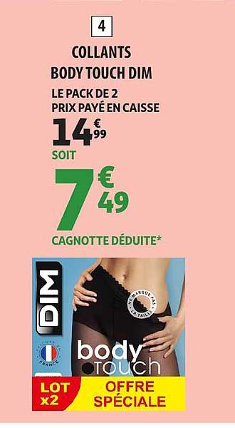 COLLANTS BODY TOUCH DIM