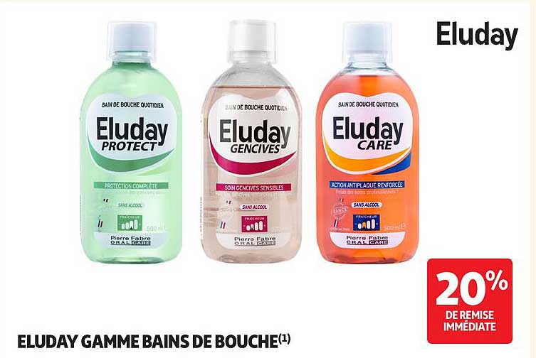 ELUDAY GAMME BAINS DE BOUCHE
