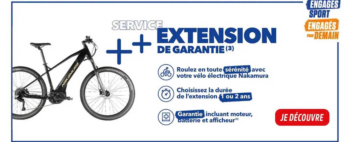 EXTENSION DE GARANTIE