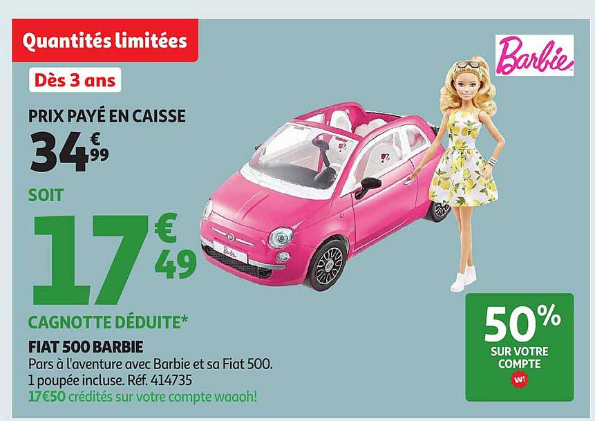 FIAT 500 BARBIE