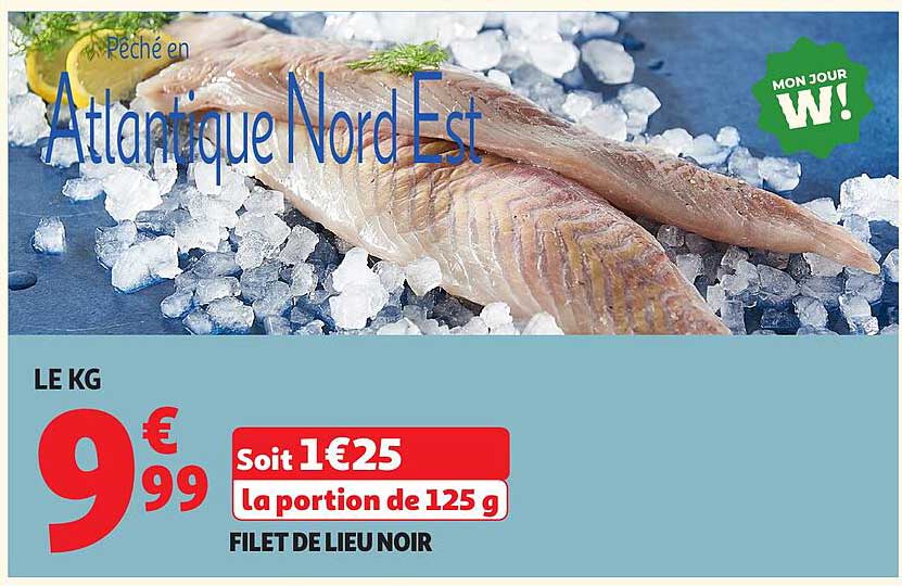 FILET DE LIEU NOIR