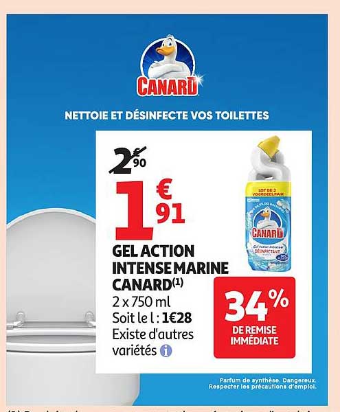 GEL ACTION INTENSE MARINE CANARD