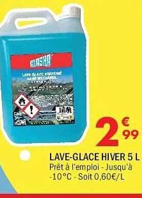 LAVE-GLACE HIVER 5 L