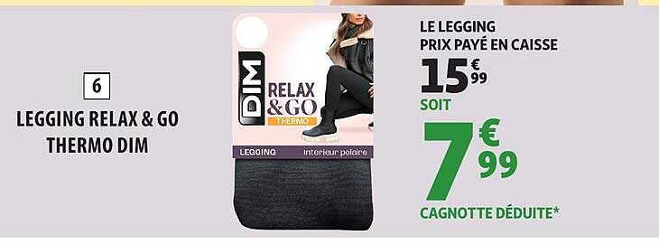 LEGGING RELAX & GO THERMO DIM