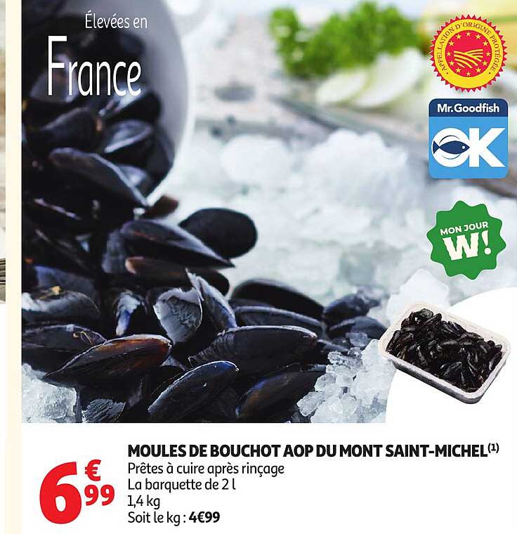 MOUSSES DE BOUCHOT AOP DU MONT SAINT-MICHEL