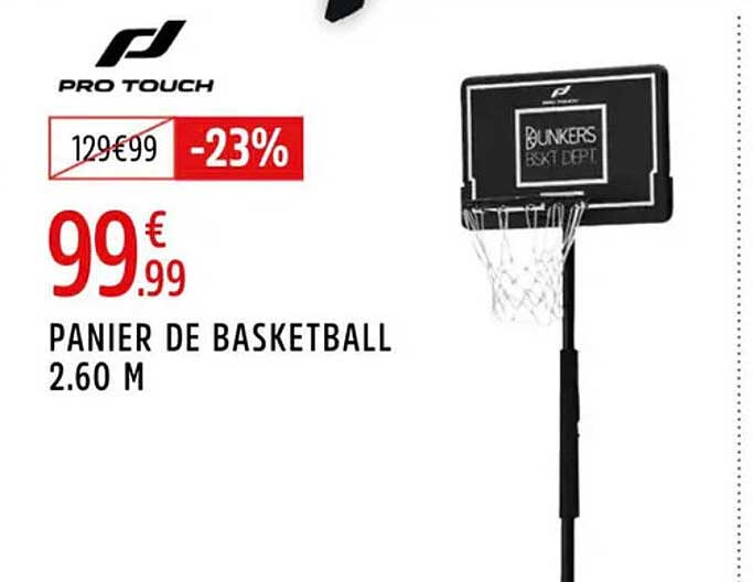 PANIER DE BASKETBALL 2.60 M