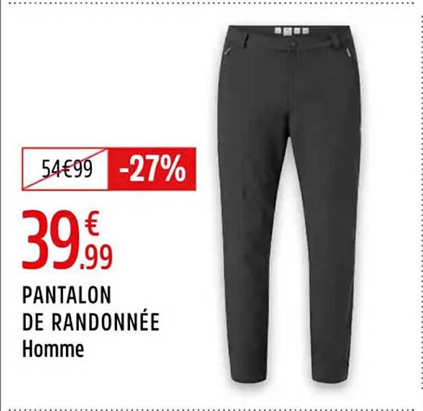 PANTALON DE RANDONNÉE
