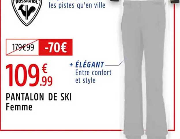 PANTALON DE SKI Femme