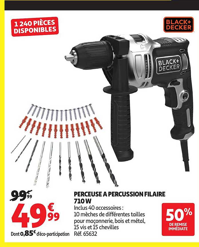 PERCEUSE A PERCUSSION FILAIRE 710 W