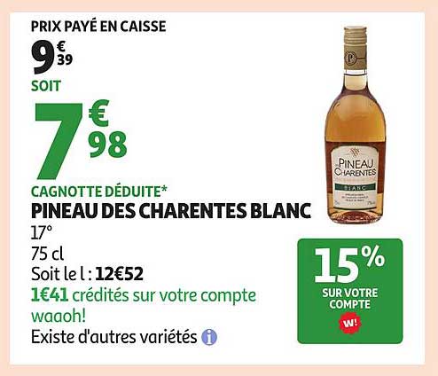PINEAU DES CHARENTES BLANC