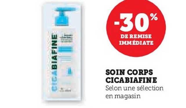 SOIN CORPS CICABIAFINE
