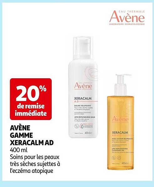 AVÈNE GAMME XERACALM AD