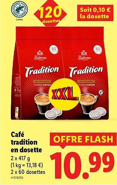 Prix Dosette Caf Lidl