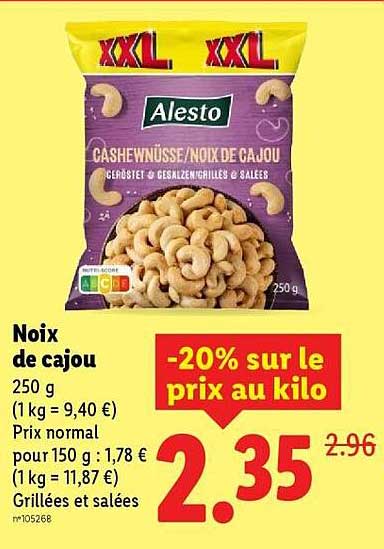 Noix De Cajou Lidlnull