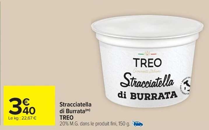 Stracciatella di Burrata(m) TREO