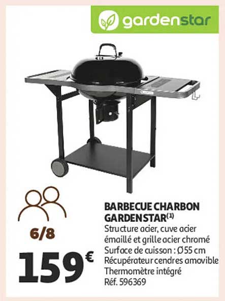 BARBECUE CHARBON GARDENSTAR