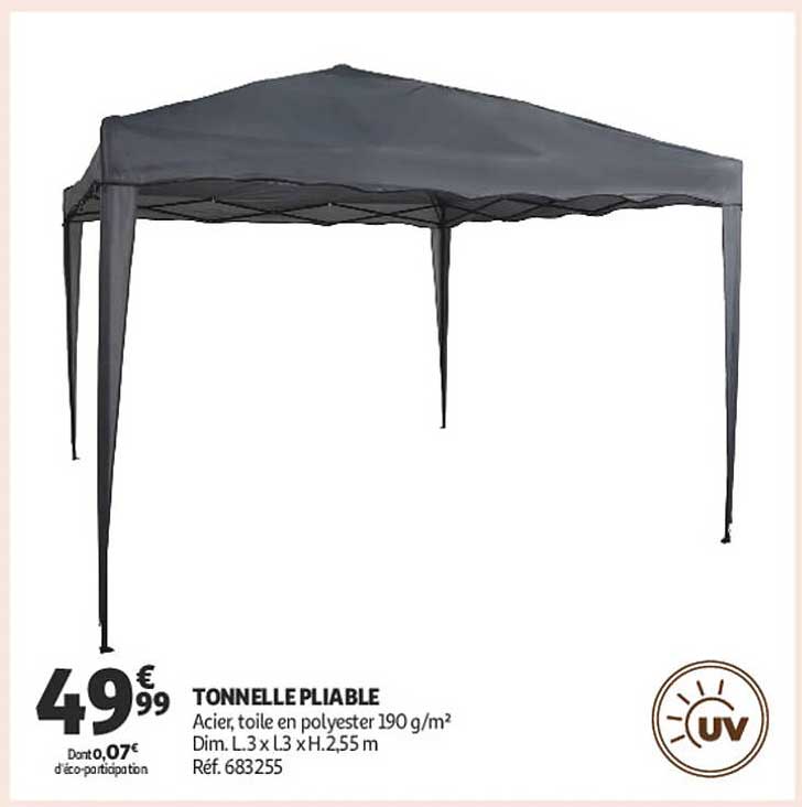 TONNELLE PLIABLE