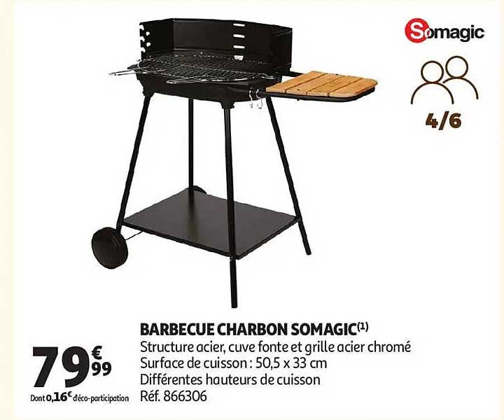 BARBECUE CHARBON SOMAGIC