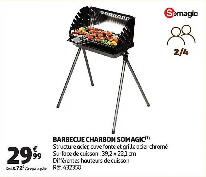 BARBECUE CHARBON SOMAGIC